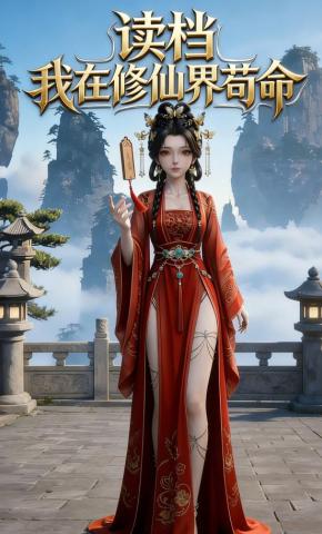 短剧《读档我在修仙界苟命》海报