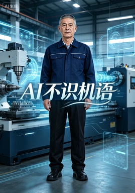 短剧《AI不识机语》海报