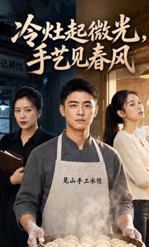 短剧《冷灶起微光，手艺见春风》海报