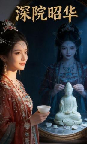 短剧《深院昭华》海报