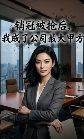 短剧《销冠被抢后，我成了公司最大甲方》海报