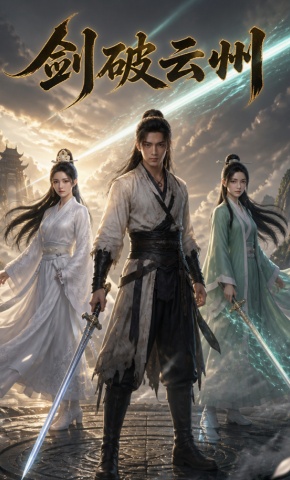 短剧《剑破云州》海报