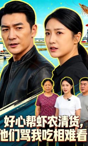 短剧《好心帮虾农清货，他们骂我吃相难看》海报