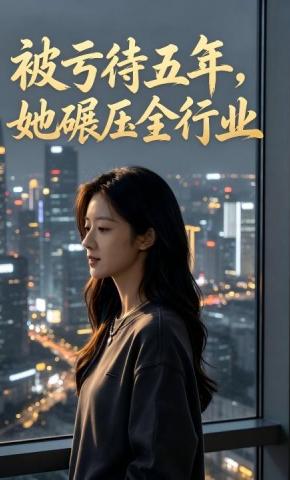 短剧《被亏待五年，她碾压全行业》海报
