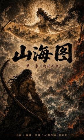 短剧《山海图第一季之向死而生》海报