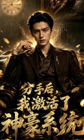 短剧《分手后，我激活了神豪系统》海报