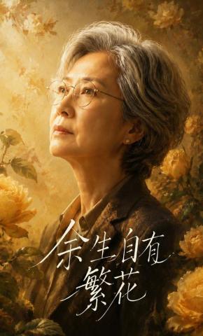 短剧《余生自有繁花》海报