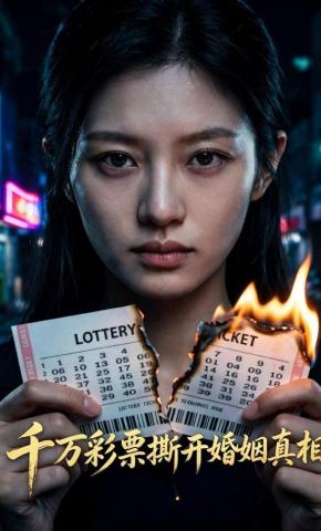 短剧《千万彩票撕开婚姻真相》海报