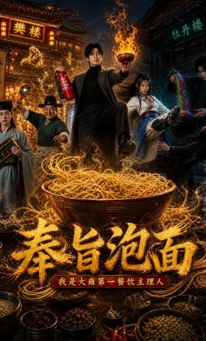 短剧《奉旨泡面：我是大雍第一餐饮主理人》海报