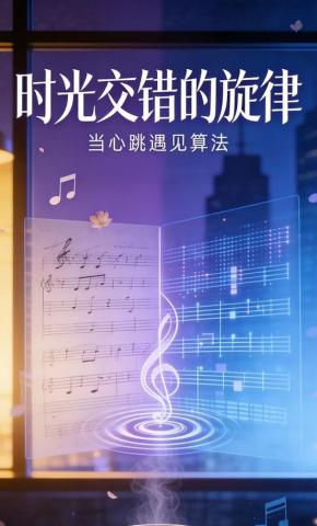 短剧《时光交错的旋律》海报