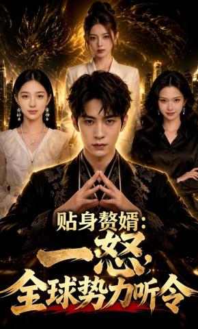 短剧《贴身赘婿：一怒，全球势力听令》海报