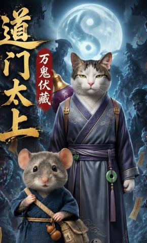 短剧《道门太上：万鬼伏藏》海报