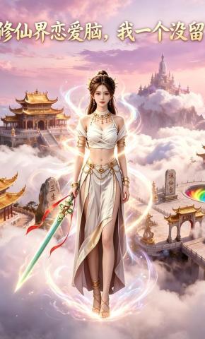 短剧《修仙界恋爱脑，我一个没留》海报