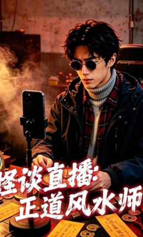 短剧《怪谈直播：正道风水师》海报