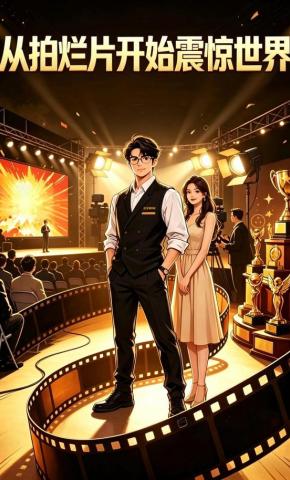 短剧《从拍烂片开始震惊世界》海报