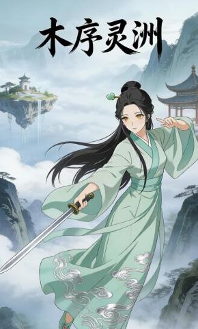 短剧《木序灵洲》海报
