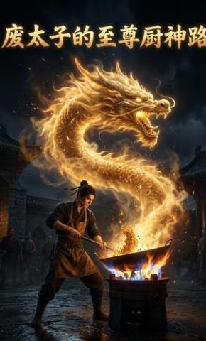 短剧《废太子的至尊厨神路》海报