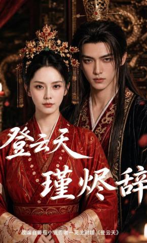 短剧《登云天瑾烬辞》海报