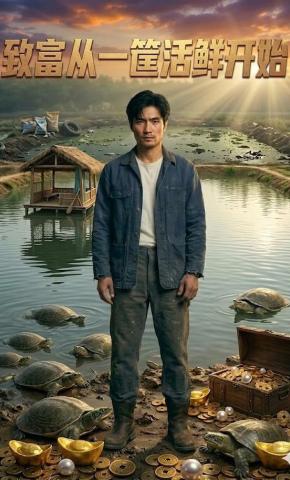 短剧《致富从一筐活鲜开始》海报