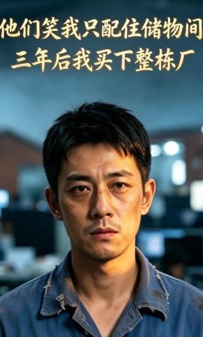 短剧《他们笑我只配住储物间，三年后我买下整栋厂》海报