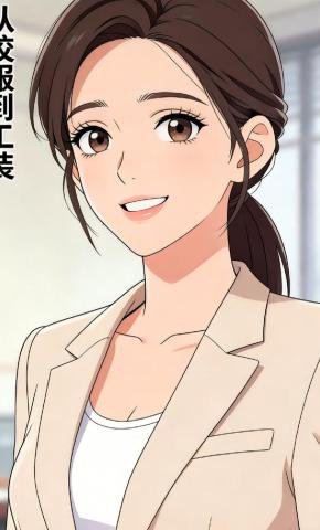 短剧《从校服到工装》海报