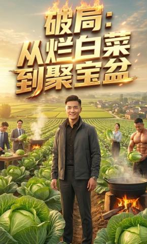 短剧《破局：从烂白菜到聚宝盆》海报