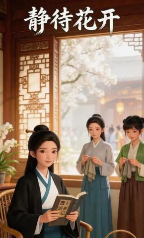 短剧《静待花开2》海报
