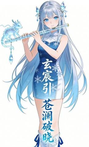 短剧《玄宸引：苍澜破晓》海报