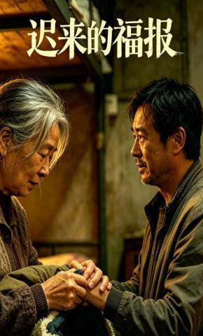 短剧《迟来的福报》海报