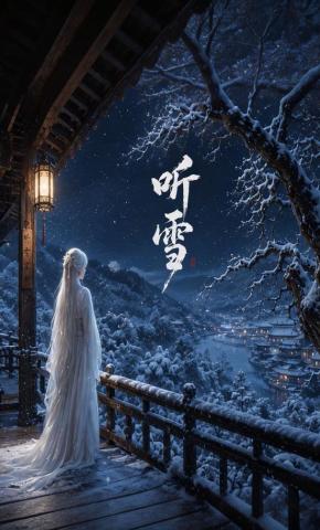 短剧《听雪》海报