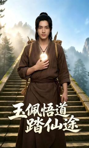 短剧《玉佩悟道踏仙途》海报