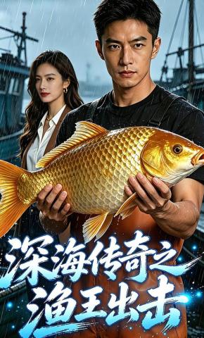 短剧《深海传奇之渔王出击》海报