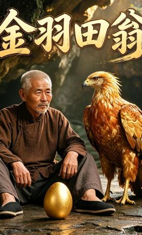 短剧《金羽田翁》海报
