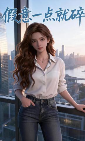 短剧《假意一点就碎》海报