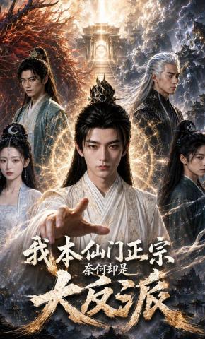 短剧《我本仙门正宗奈何却是大反派》海报