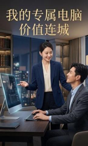 短剧《我的专属电脑价值连城》海报