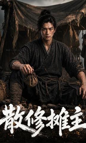 短剧《散修摊主》海报