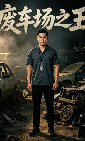 短剧《废车场之王》海报