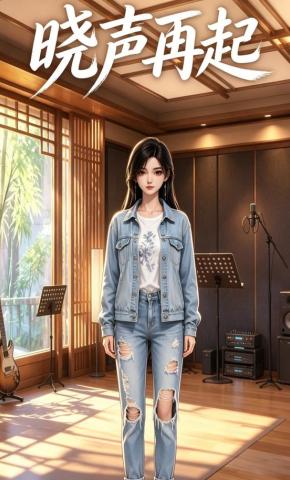 短剧《晓声再起》海报