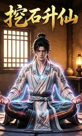 短剧《挖石升仙》海报