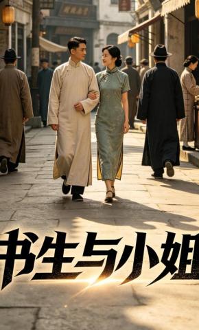 短剧《书生与小姐》海报