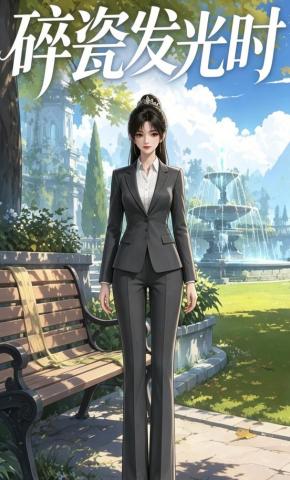 短剧《碎瓷发光时》海报