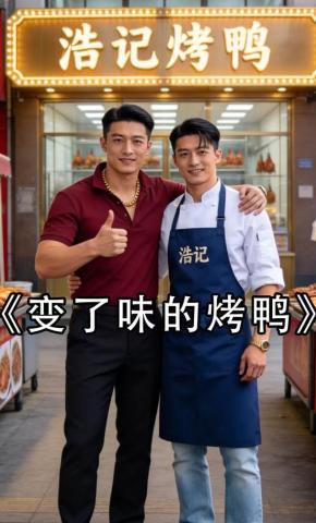 短剧《变了味的烤鸭》海报