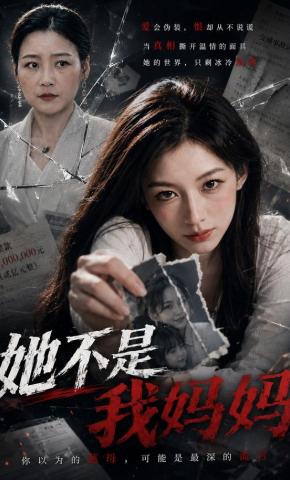 短剧《她不是我妈妈》海报