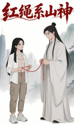 短剧《红绳系山神》海报