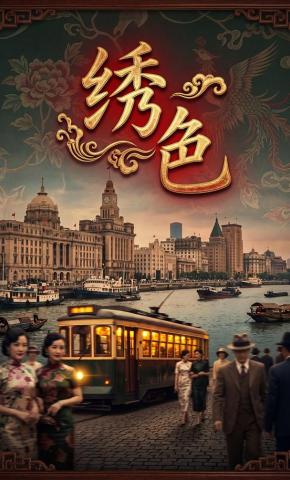 短剧《绣色》海报