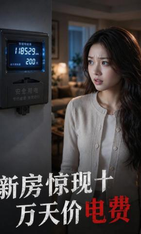 短剧《新房惊现十万天价电费》海报