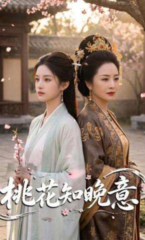 短剧《桃花知晚意》海报