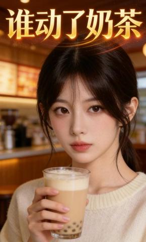 短剧《谁动了奶茶》海报