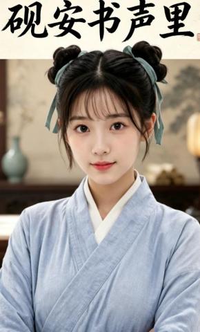 短剧《砚安书声里》海报